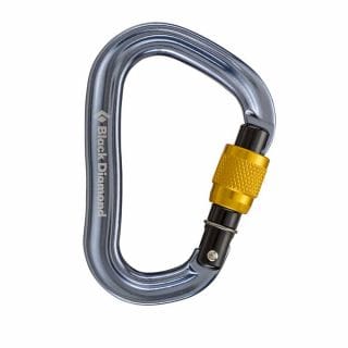 Black Diamond 210277 Moschettone Vaporlock Screwgate Attrezzatura Montagna Uomo