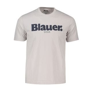 Blauer 25sbluh021924547 T Shirt Logo Contrasto Casual Uomo