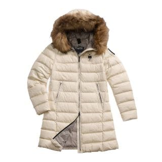 Blauer 25wbldk031036047 Piumino 3/4 Pelliccia Kristin Donna Giacconi Donna