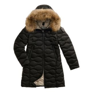 Blauer 25wbldk035276047 Piumino 3/4 Con Pelliccia Lynel Donna Giacconi Donna