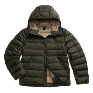 Blauer 25wbluc030866047 Piumino Cappuccio In Piuma Acton Giacconi Uomo