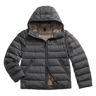 Blauer 25wbluc030866047 Piumino Cappuccio In Piuma Acton Giacconi Uomo