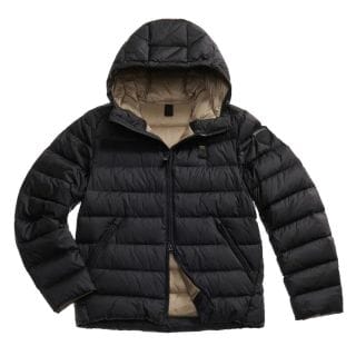 Blauer 25wbluc030866047 Piumino Cappuccio In Piuma Acton Giacconi Uomo