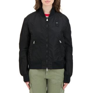 Blauer 26sbldc012187108 Bomber In Satin Laurie Donna Giacconi Donna