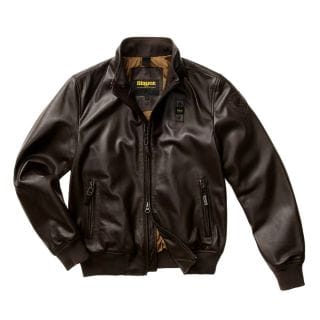 Blauer 26sblul024417515 Bomber Pelle Coniston Giacconi Uomo