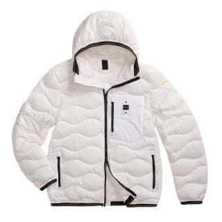 Blauer 26wbluc03064 Piumino Con Cappuccio Ondina Wawe Giacconi Uomo
