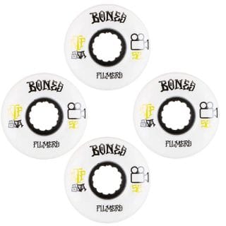Bones Bnwhl129 Ruote Bones Filmers 54mm Formula 80a 4pk Skateboard Skateboarding Uomo