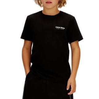 Calvin Klein Ib0ib02608 T Shirt Minimal Logo Bambino Abbigliamento Bambino Junior