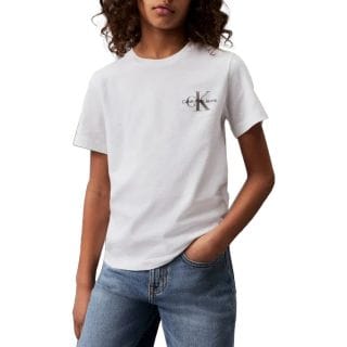 Calvin Klein Iu0iu00624 T Shirt Chest Monogram Abbigliamento Bambino Junior