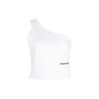 Calvin Klein J20j220788 Top Monospalla Cut Out Milano Donna Casual Donna