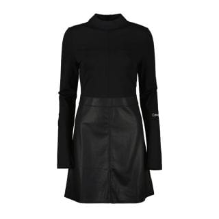 Calvin Klein J20j221983 Abito Manica Lunga Donna Casual Donna