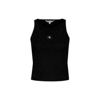 Calvin Klein J20j223107 Top Con Cut Out In Jersey Milano Donna Casual Donna