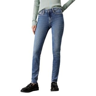 Calvin Klein J20j224022 Jeans Vita Media Skinny Donna Casual Donna