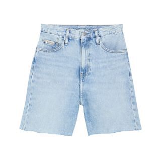 Calvin Klein J20j225155 Bermuda Short In Denim Donna Casual Donna