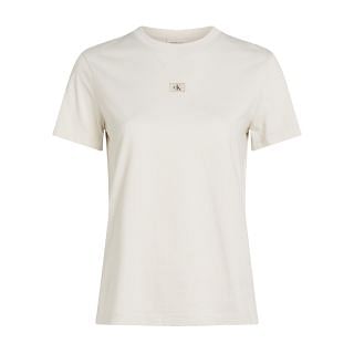 Calvin Klein J20j225243 T Shirt Woven Label Regular Donna Casual Donna