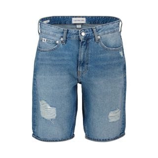 Calvin Klein J30j322791 Bermuda In Denim Regular Short Casual Uomo