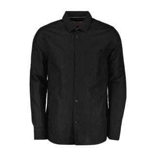 Calvin Klein J30j325172 Camicia In Misto Lino Regular Tasca Logo Casual Uomo