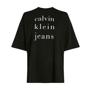 Calvin Klein Lv047b827g T Shirt Cj Leans Logo Tee Donna Casual Donna