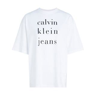 Calvin Klein Lv047b827g T Shirt Cj Leans Logo Tee Donna Casual Donna
