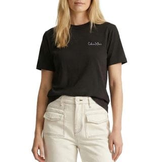 Calvin Klein Lv047e809g T Shirt Classic Graphic Donna Casual Donna
