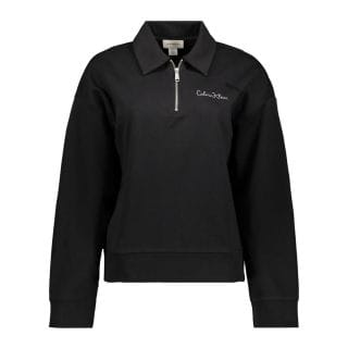 Calvin Klein Lv047e824g Felpa Half Zip Donna Casual Donna