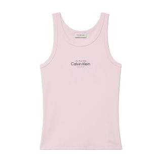 Calvin Klein Lv047f816g Canotta Costina Graphic Donna Casual Donna