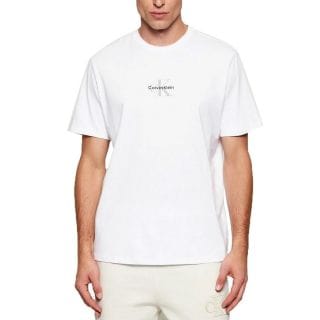 Calvin Klein Lv04rb866g T Shirt Micro Monologo Casual Uomo