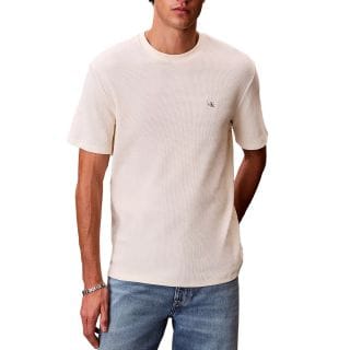 Calvin Klein Lv04rd008g T-shirt Waffle Casual Uomo