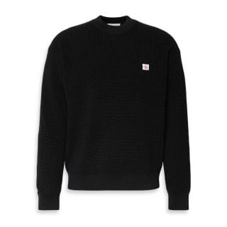 Calvin Klein Lv04rd313g Maglione Cotton Waffle Girocollo Casual Uomo