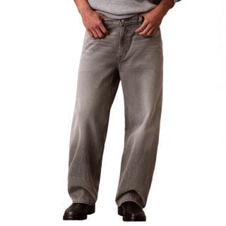 Calvin Klein Lv04re726g Jeans Barrel Smoke Stack Casual Uomo