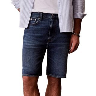 Calvin Klein Lv04rf922g Short Slim In Denim Casual Uomo