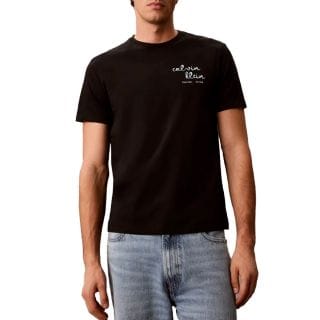 Calvin Klein Lv04rg837g T Shirt Trvl Line Casual Uomo