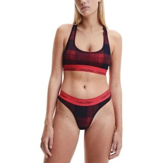 Calvin Klein Underwear 000qf6703a74w Completo Bra Set (unlined Bralette& Thon)
& Thon Casual Donna