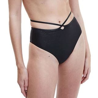 Calvin Klein Underwear Kw0kw01894 Slip High Rise Cheeky Donna Mare Donna