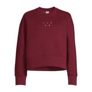 Casall 22402 Felpa Girocollo Boxy Crew Donna Abbigliamento Training E Palestra Donna