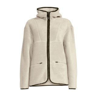 Casall 23205 Giacca Full Zip Con Cappuccio Pile Abbigliamento Training E Palestra Donna