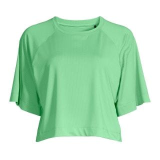 Casall 24213 T-shirt Crop Laser Mesh Donna Abbigliamento Training E Palestra Donna