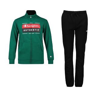 Champion 306590 Tuta Full Zip Garzata Bambino Abbigliamento Bambino Junior