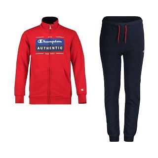 Champion 306590 Tuta Full Zip Garzata Bambino Abbigliamento Bambino Junior
