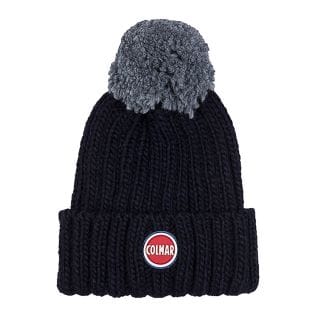 Colmar Originals Ac50163rz Beanie A Coste Con Pon Pon Accessori Uomo
