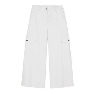 Colmar Originals Md06981za Pantalone Ampio Lino Cotone Cargo Donna Casual Donna