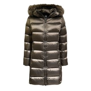 Colmar Originals Md2221e2yo Piumino Lungo Recycled Con Cappuccio E Pelliccia Donna Giacconi Donna