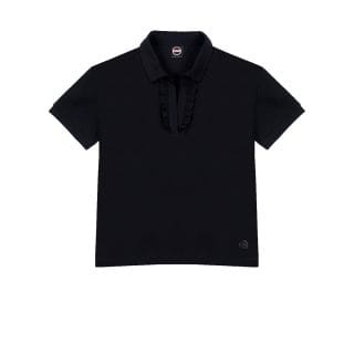 Colmar Originals Md87534sh Polo Con Ruches In Piquè Di Cotone Donna Casual Donna