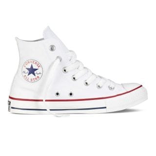 Converse X/m7650 Chuck Taylor All Star Hi Bianche Tutte Sneaker Uomo