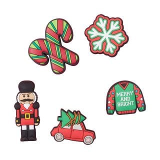 Crocs Cr.1825 Jib Red & Green Ornament Uomo