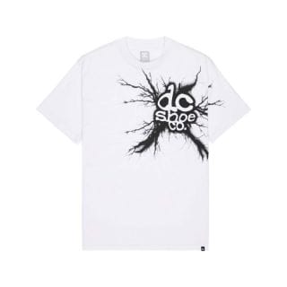 Dc Shoes Edyzt04443 T-shirt Strike Twice Street Style Uomo