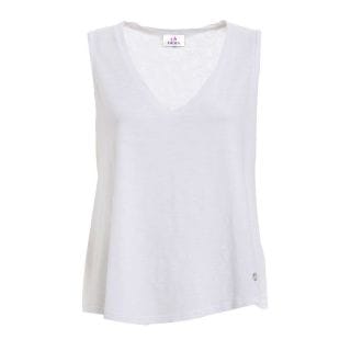 Deha A00630 Canotta Cotone Fiammato Donna Sport Style Donna