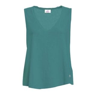 Deha A00630 Canotta Cotone Fiammato Donna Sport Style Donna