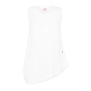 Deha D22342 Canotta Asimmetrica Con Inserti Donna Sport Style Donna