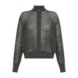 Deha D32402 Maglia Full Zip Traforata Donna Casual Donna